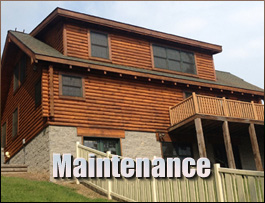  Colton, Ohio Log Home Maintenance